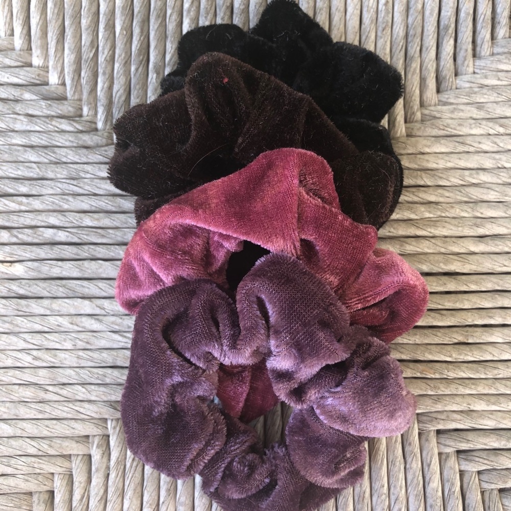 Velvet Scrunchie Set